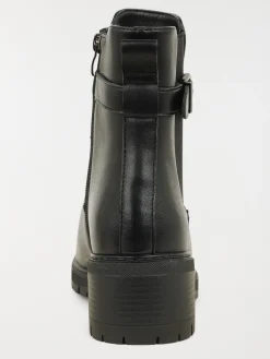Bottines brides noires femme (36-41)