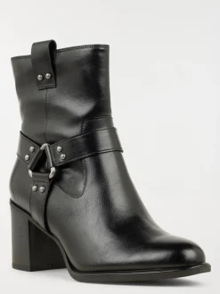 Bottines clous à talons femme (36-41)