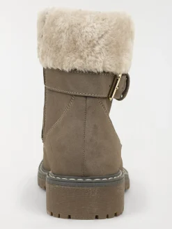 Bottines col fourré femme (36-41)