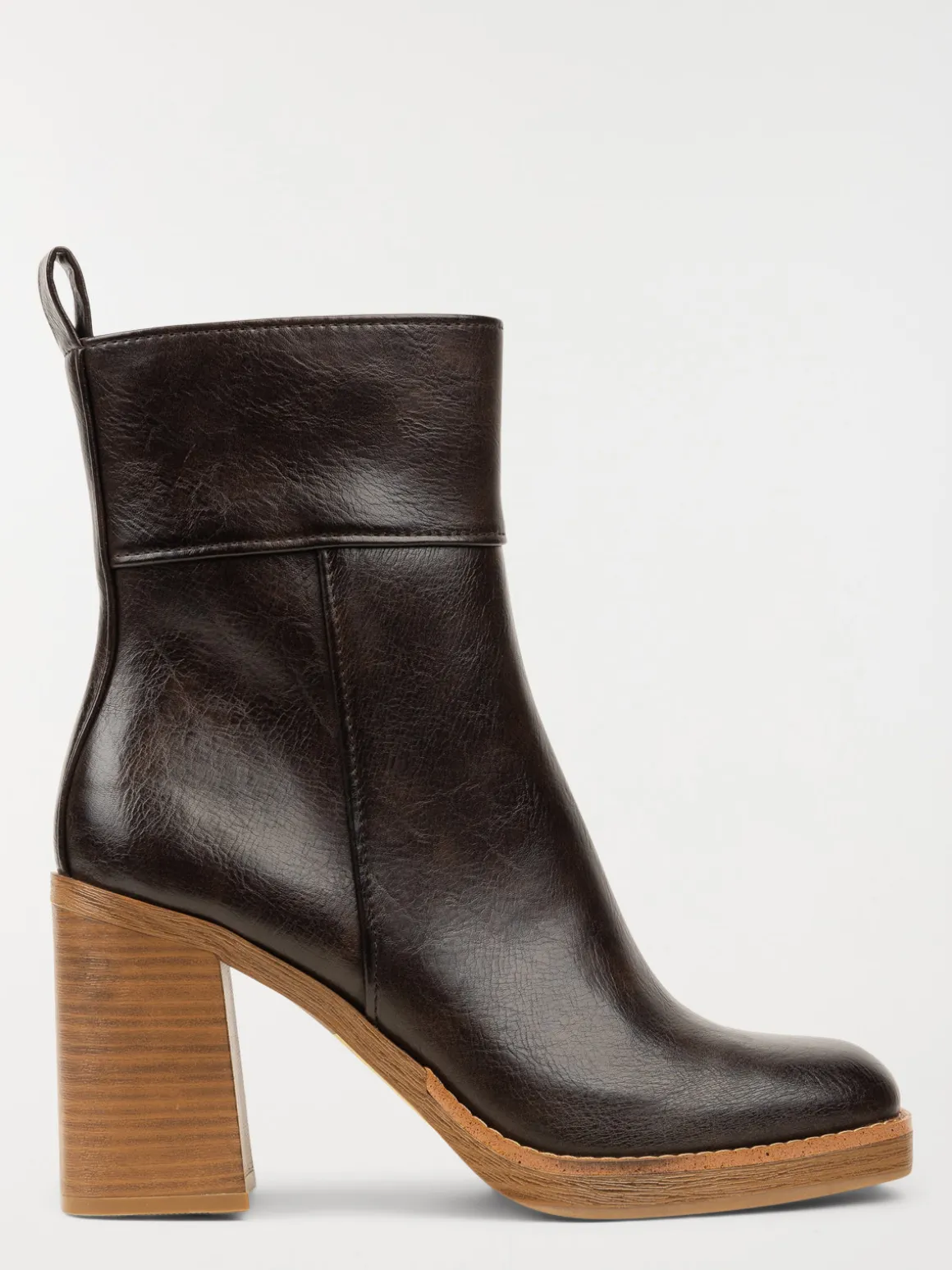 Bottines coloris moka femme (36-41)