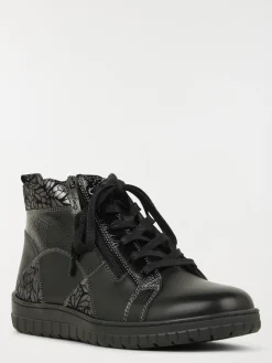 Bottines confort noires femme (36-41)