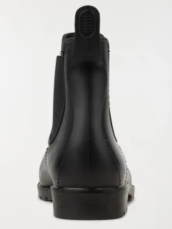 Bottines de pluie noires femme (36-41)