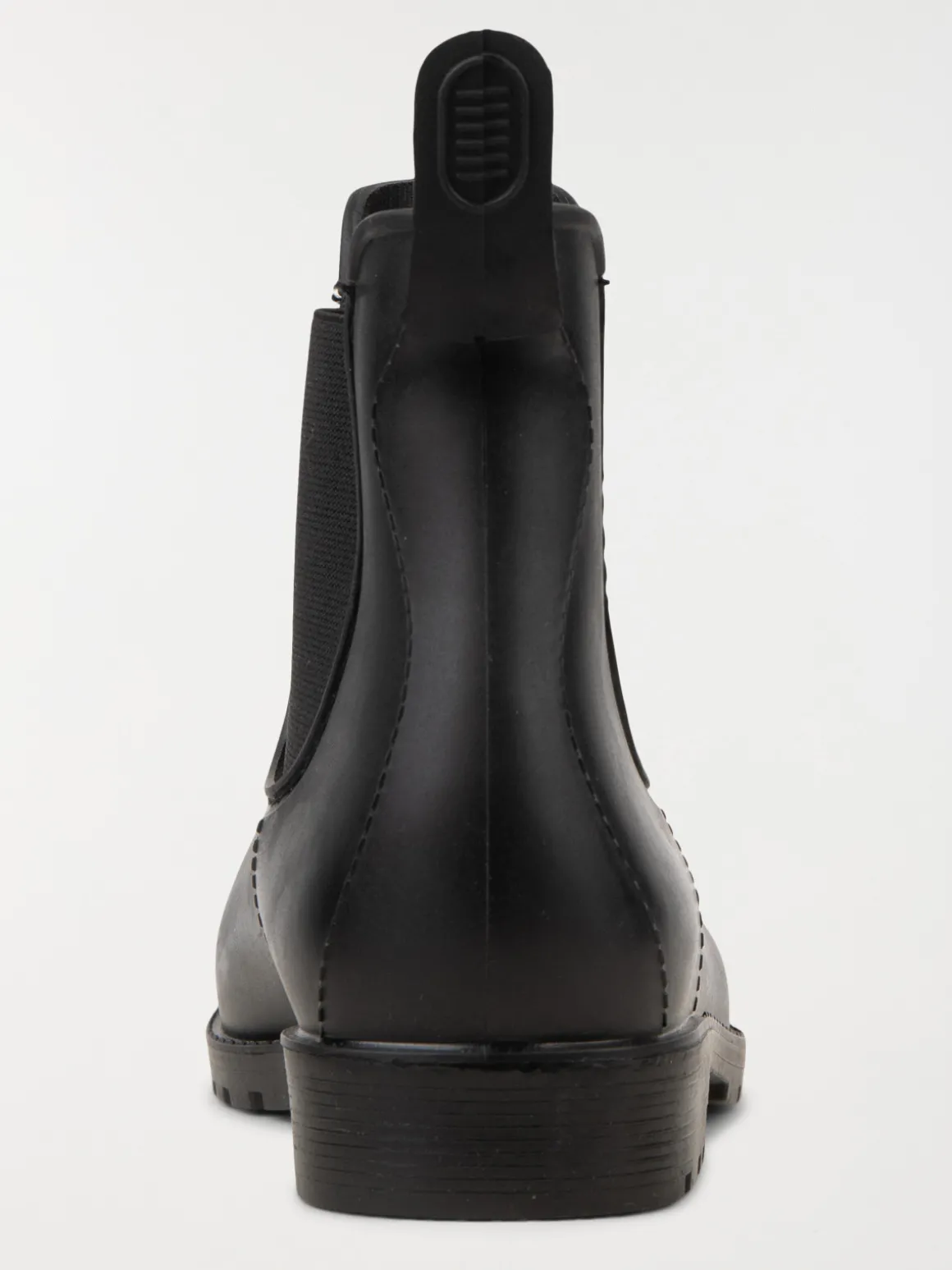 Bottines de pluie noires femme (36-41)