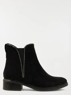 Bottines détails brillants femme (36-41)