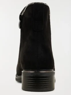 Bottines détails brillants femme (36-41)