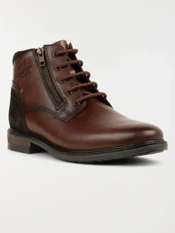 Bottines homme zippée et lacet (40-45)
