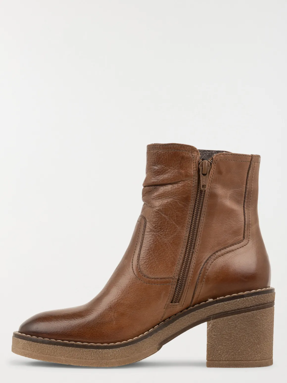 Bottines marrons femme à talon (36-41)