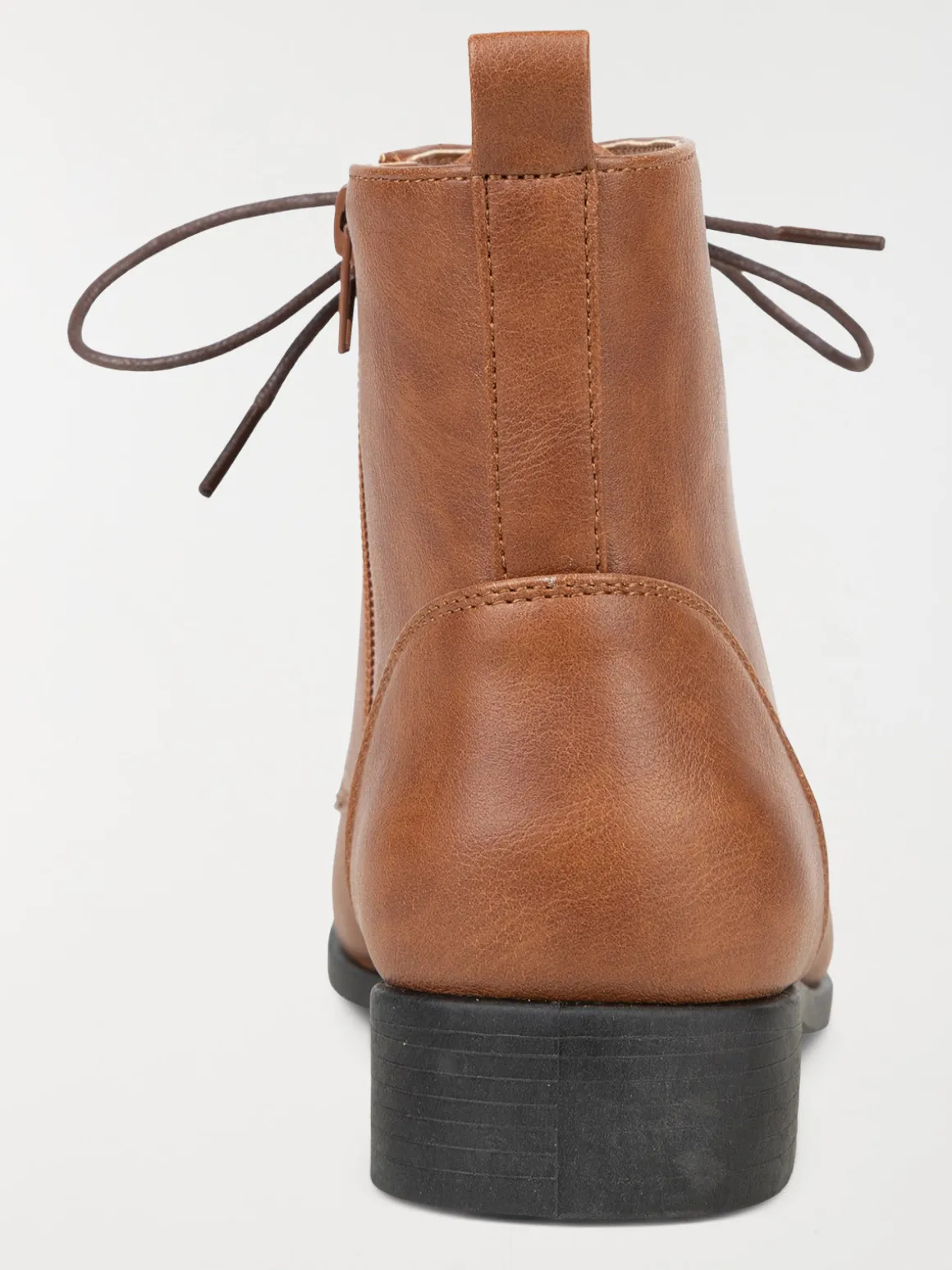 Bottines marrons lacets femme (36-41)