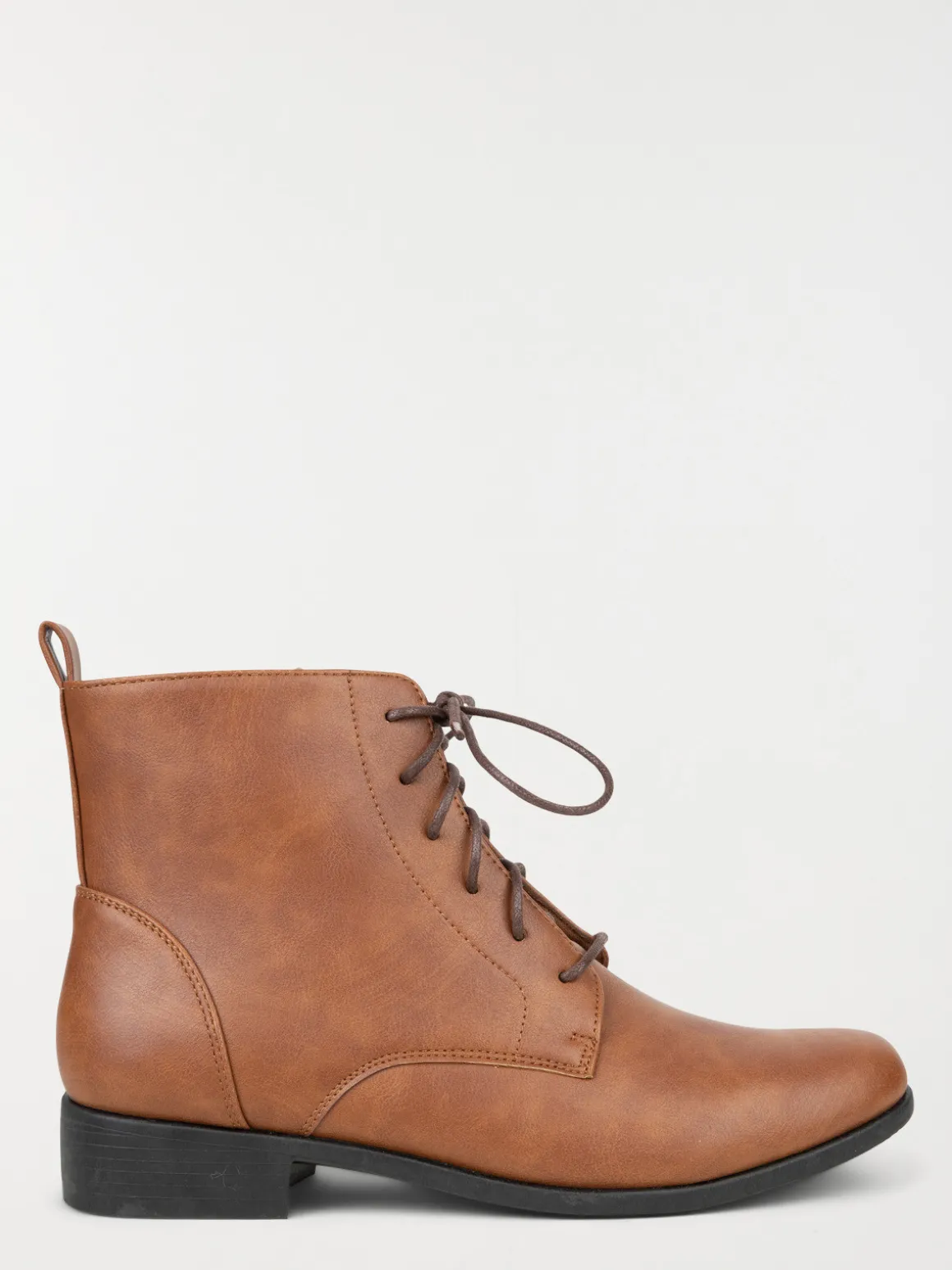 Bottines marrons lacets femme (36-41)