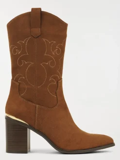 Bottines motif western femme (36-41)