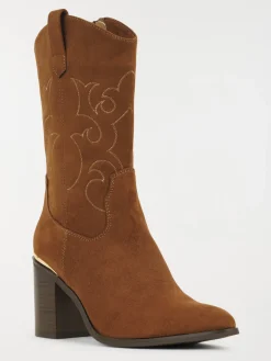 Bottines motif western femme (36-41)
