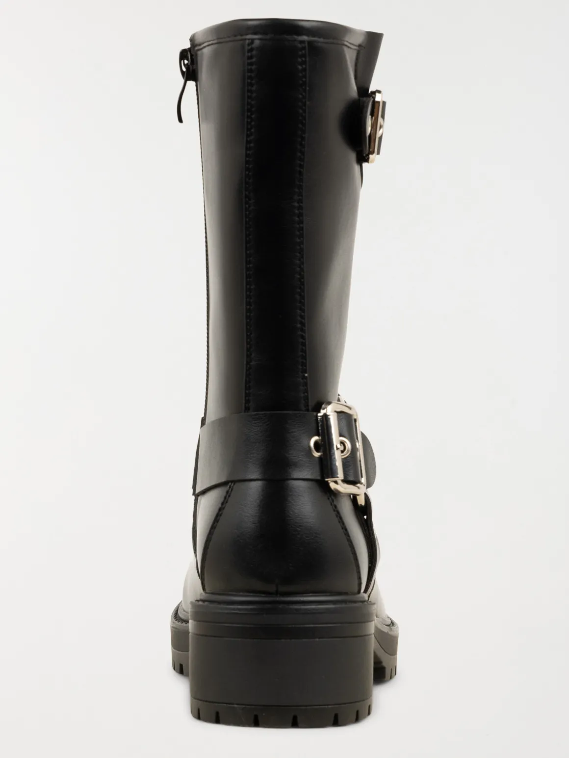 Bottines noires brides femme (36-41)