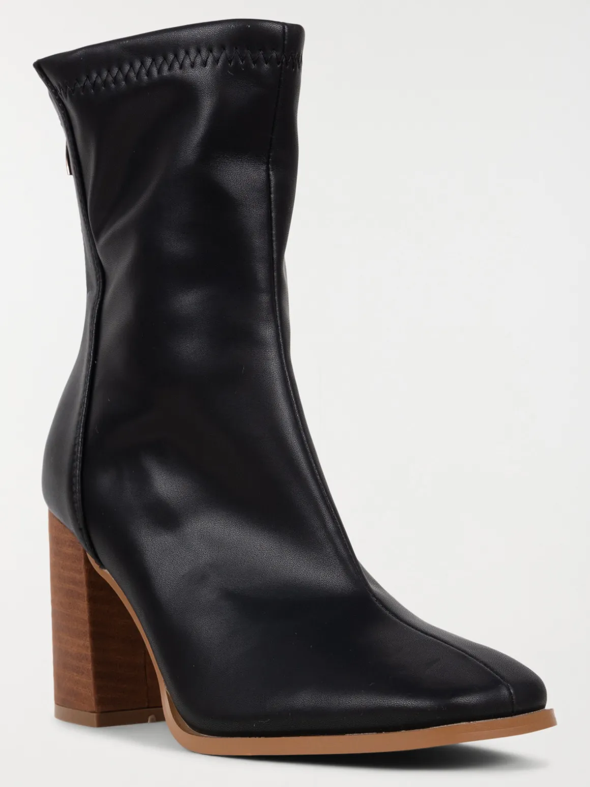 Bottines noires femme à talon (36-41)
