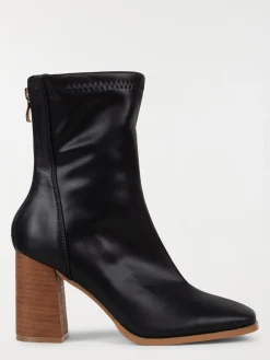 Bottines noires femme à talon (36-41)