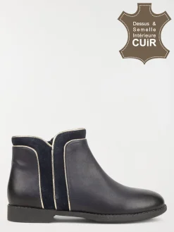 Bottines noires fille (31-35)