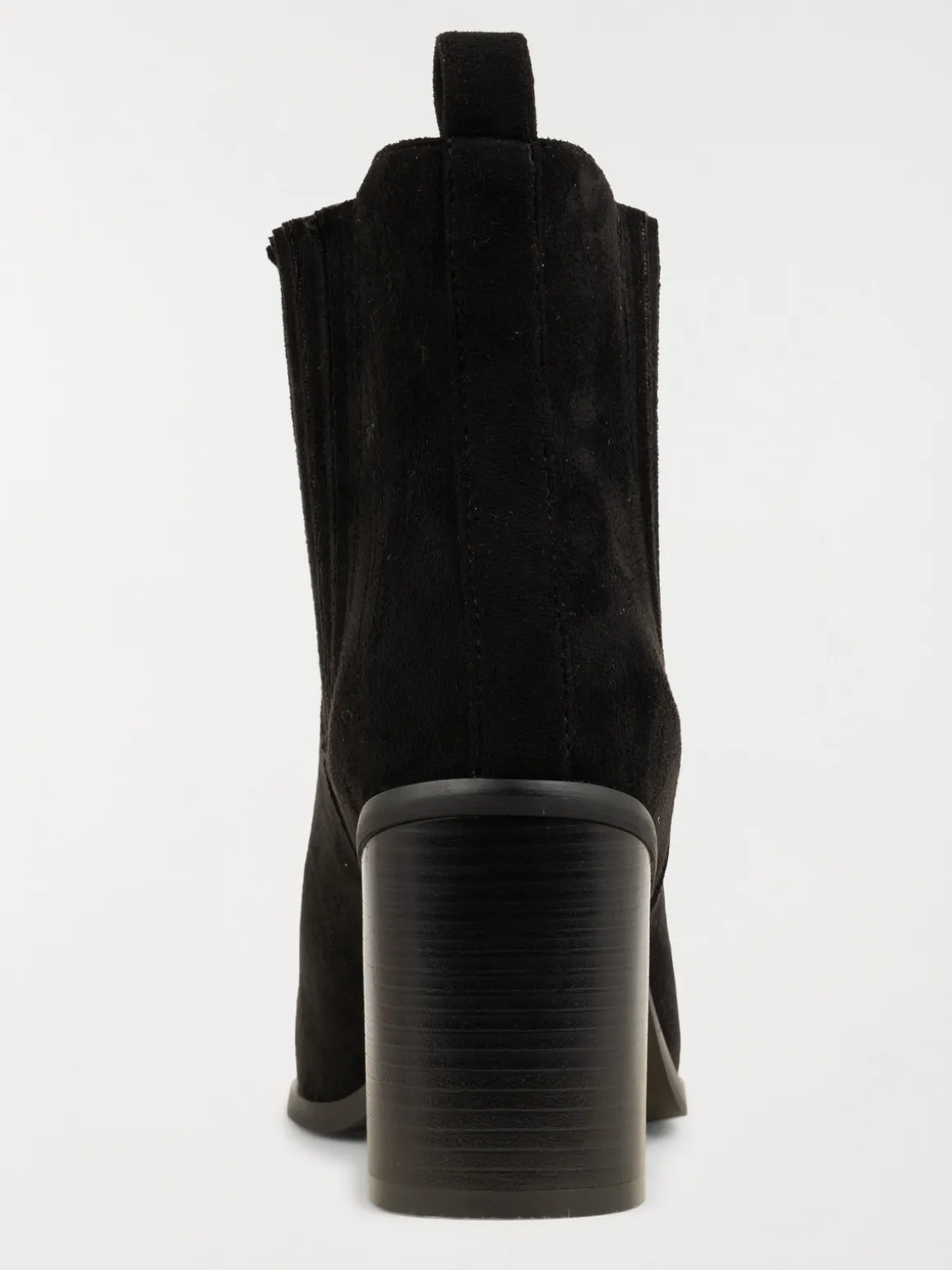 Bottines noires suédines femme (36-41)