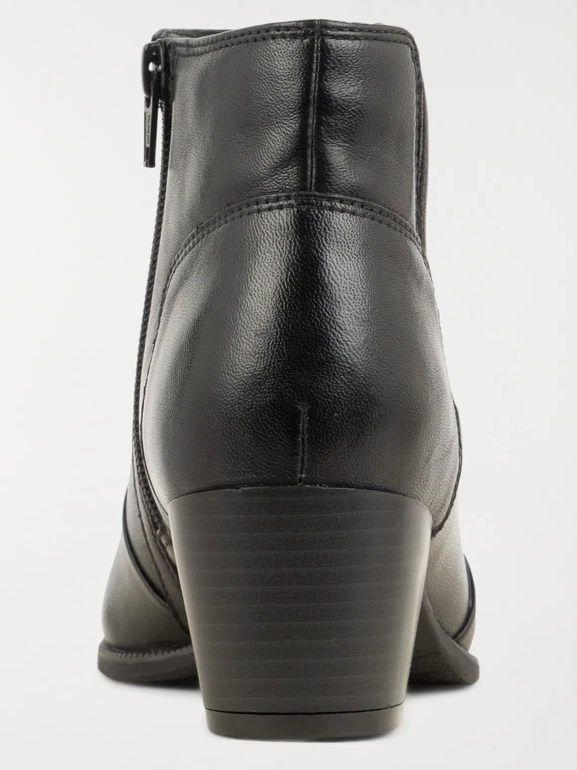 Bottines noires talons femme (36-41)