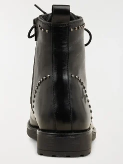 Bottines plates à lacets femme (36-41)