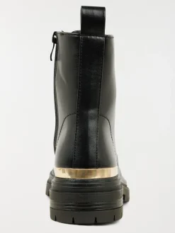 Bottines plates à lacets femme (36-41)