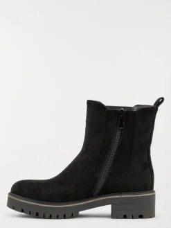 Bottines plates femme noir (36-41)