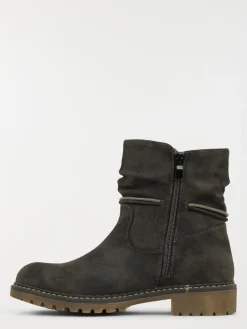 Bottines plates grises femme (36-41)