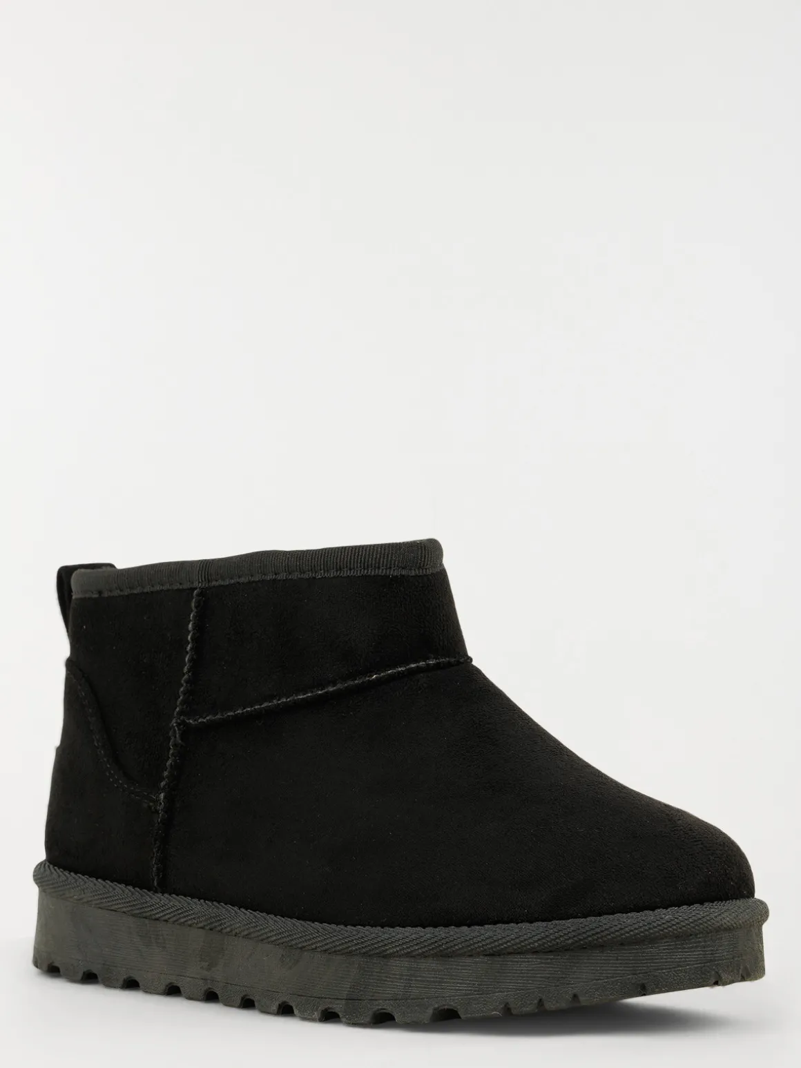 Bottines plates noires femme (36-41)