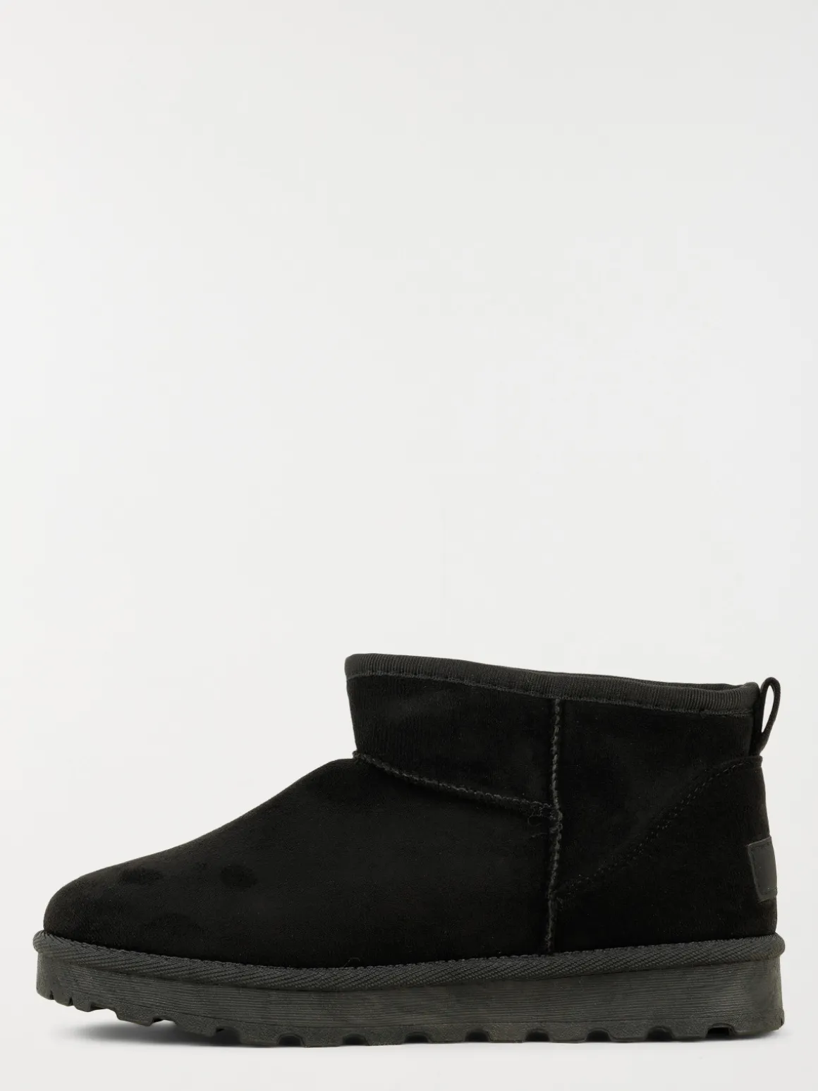 Bottines plates noires femme (36-41)