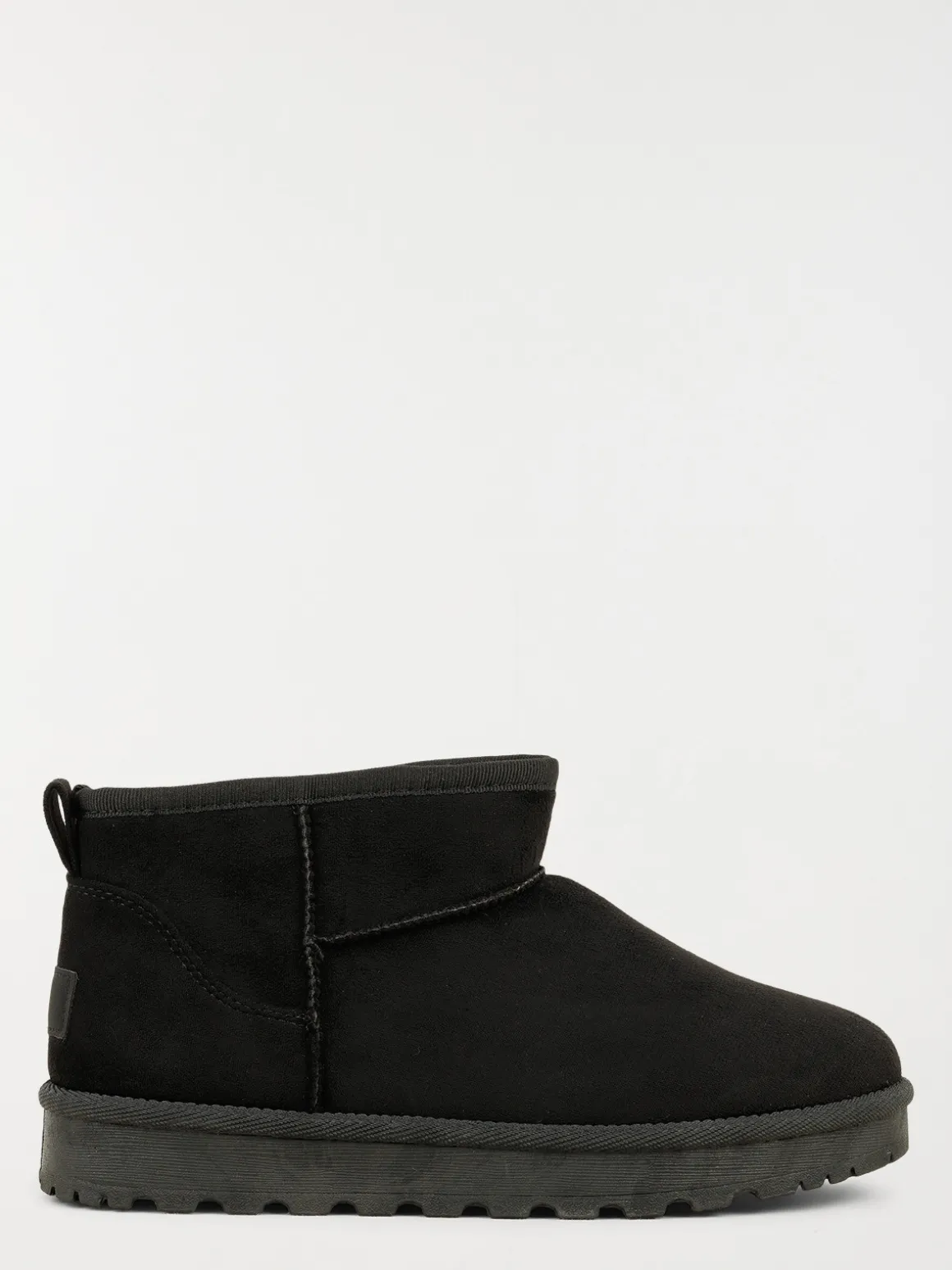 Bottines plates noires femme (36-41)