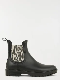 Bottines plates zébrées femme (36-41)