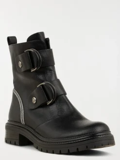 Bottines plates zippées femme (36-41)