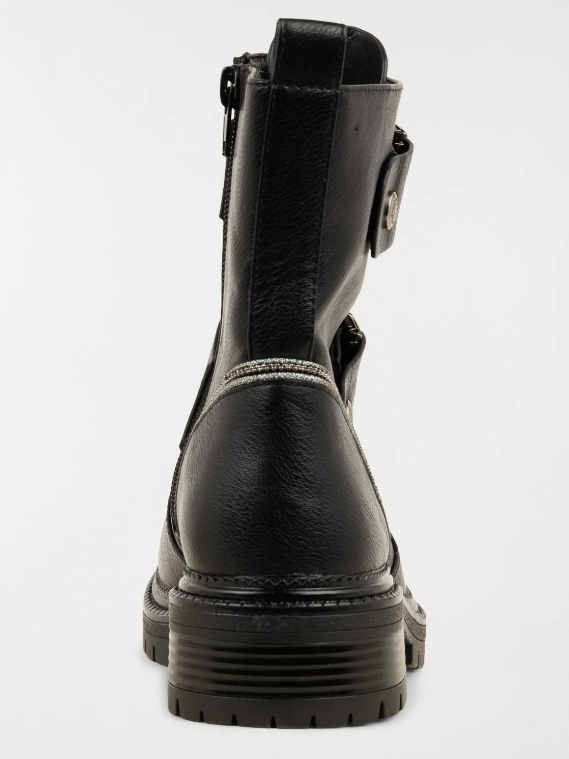 Bottines plates zippées femme (36-41)