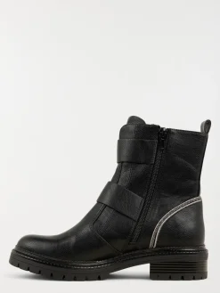 Bottines plates zippées femme (36-41)