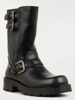 Bottines plates zippées femme (36-41)