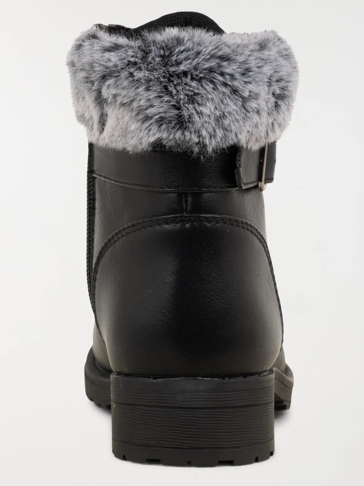 Bottines revers fourré fille (31-36)