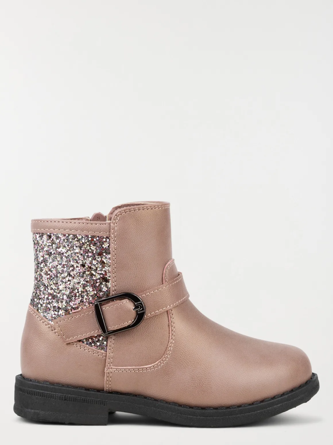 Bottines roses pailletées fille (31-35)