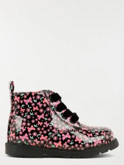 Bottines vernies fleuries fille (20-23)