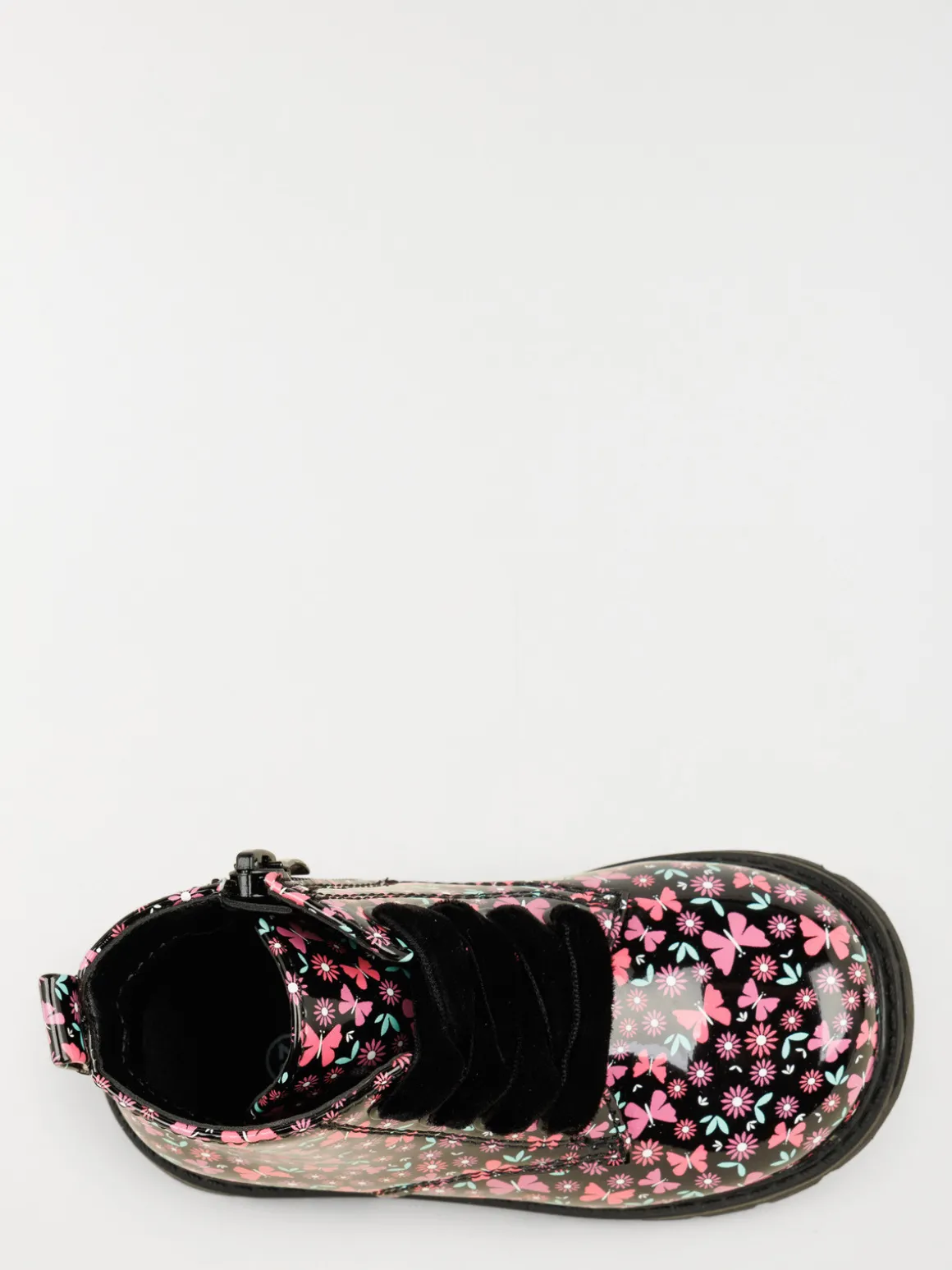 Bottines vernies fleuries fille (20-23)