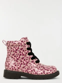 Bottines vernies fleuries fille (24-30)