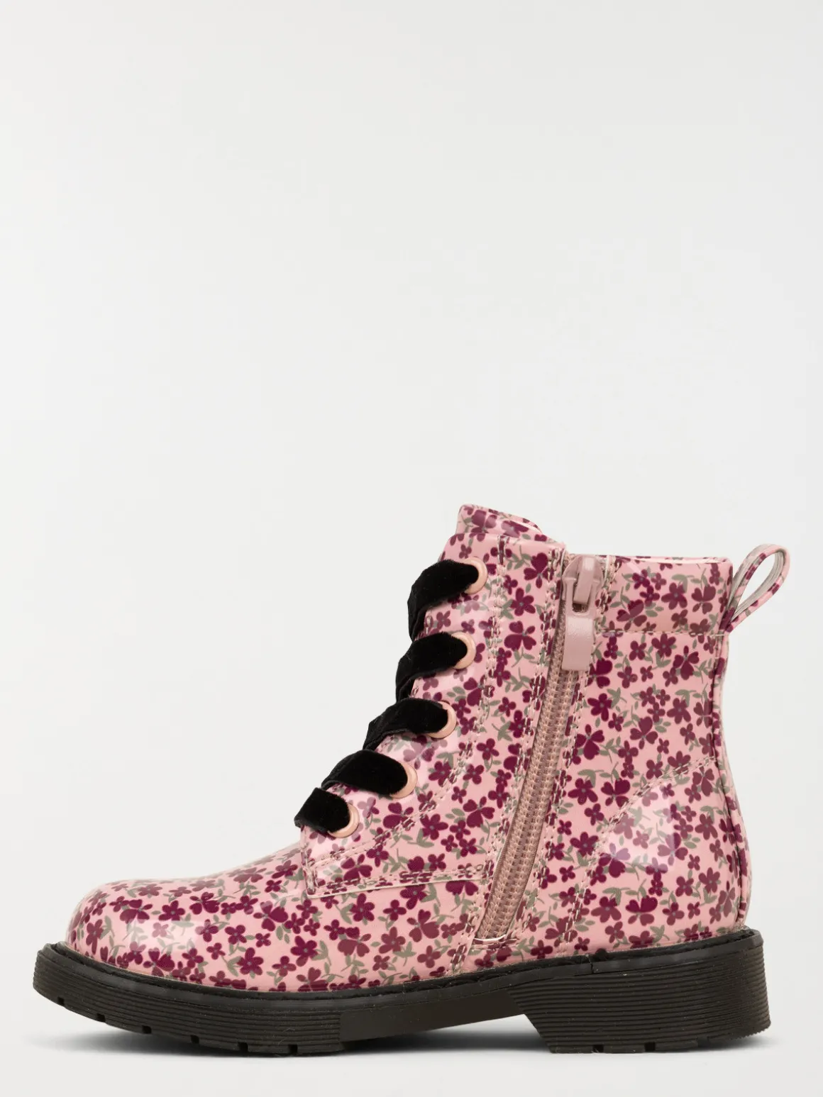 Bottines vernies fleuries fille (24-30)
