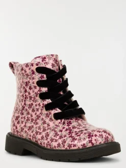Bottines vernies fleuries fille (24-30)