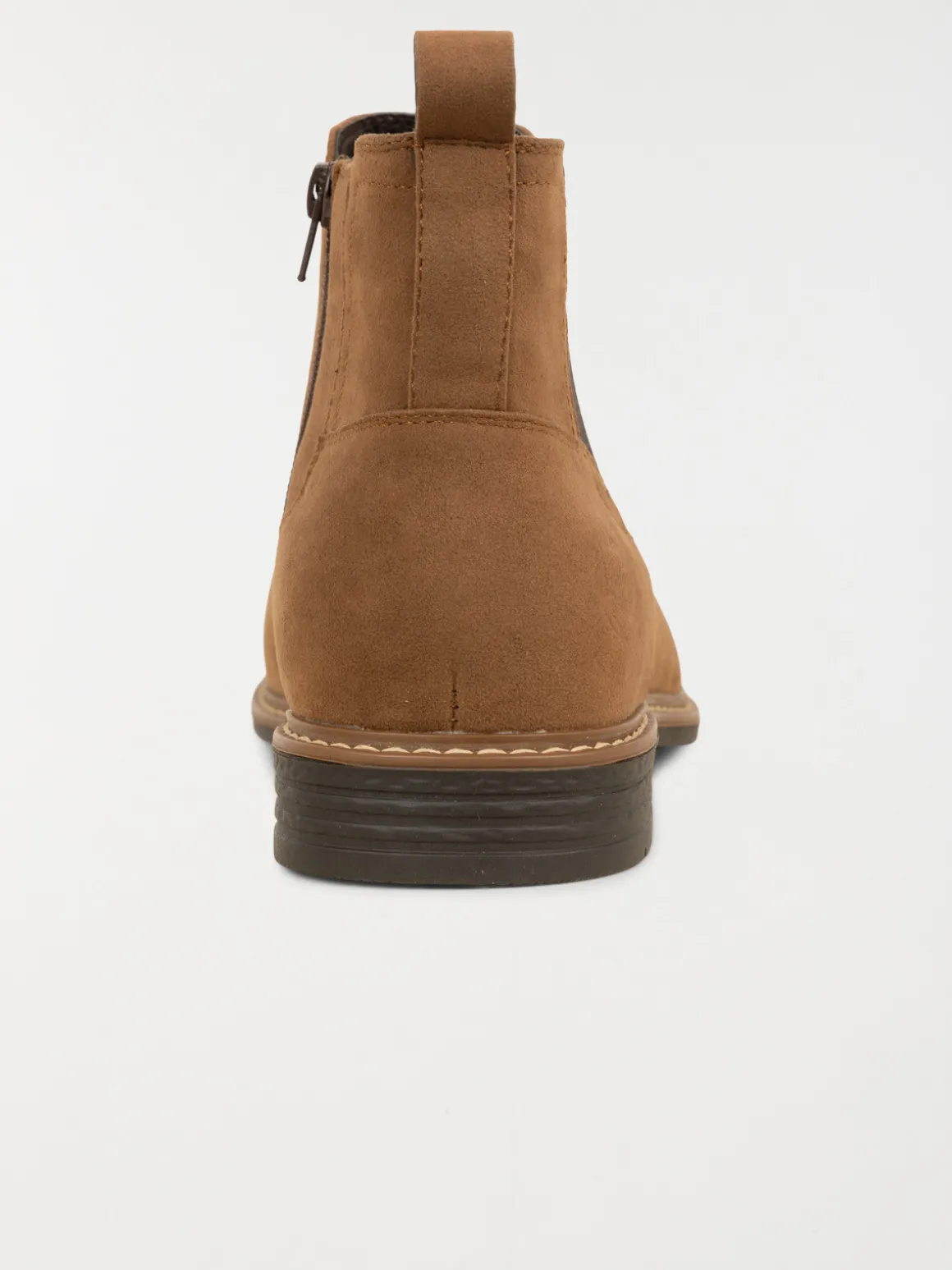 Bottines zippées marrons homme (40-46)