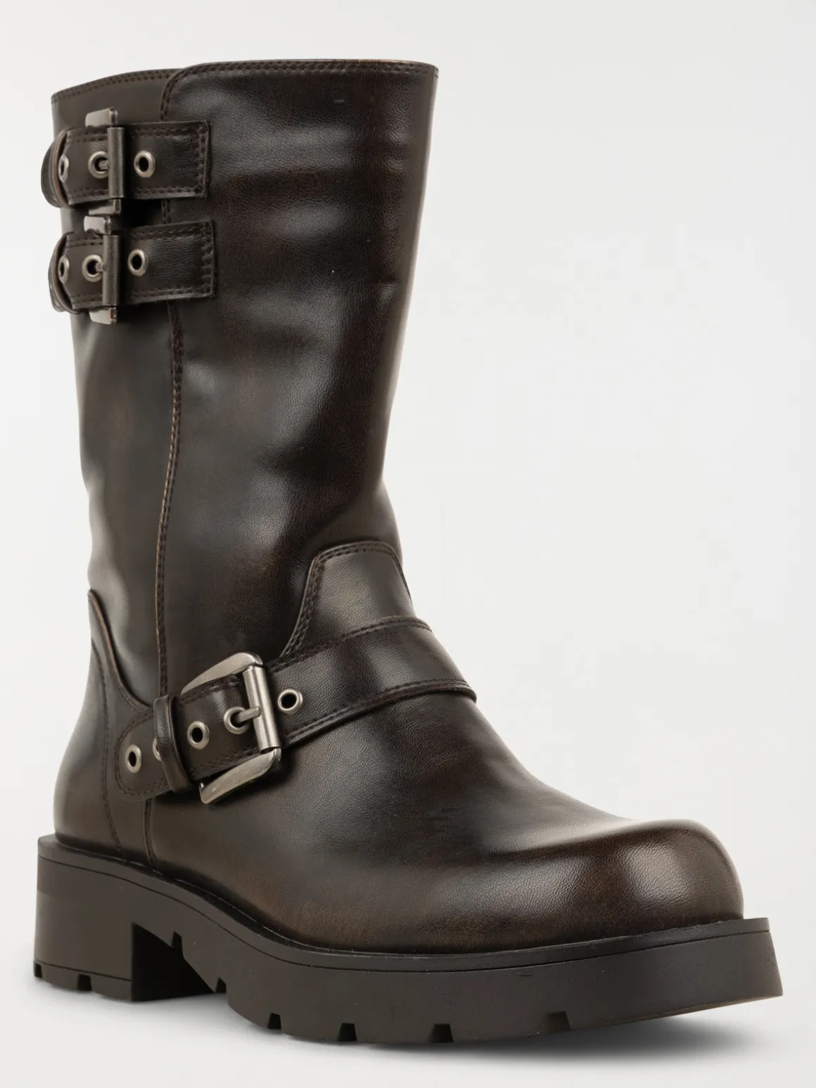 Bottines zippées plates femme (36-41)