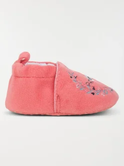 Bottons fleurs brodées fille (16-20)