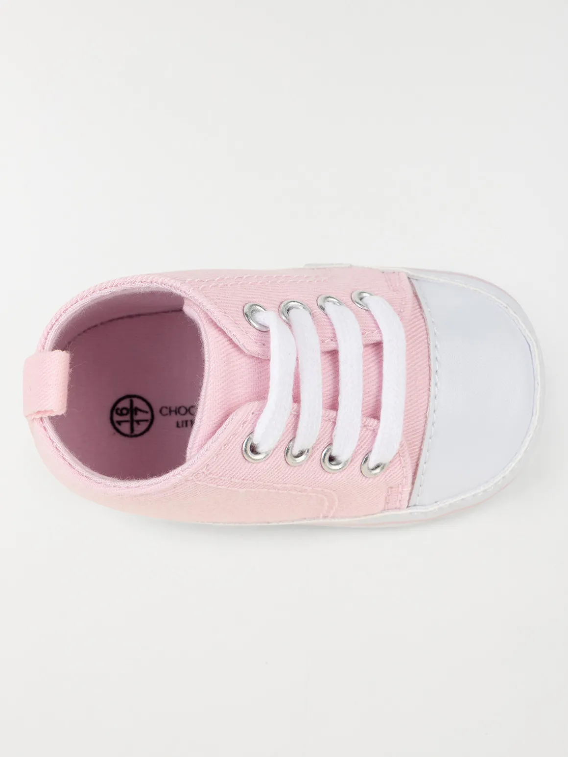 Bottons lacet fille rose (16-20)