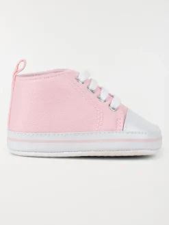Bottons lacet fille rose (16-20)