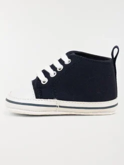 Bottons lacets navy garçon (16-21)