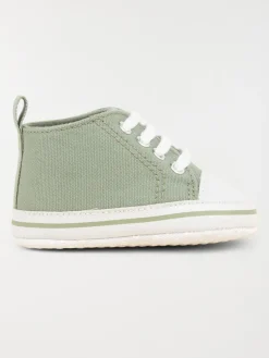 Bottons lacets sauge fille (16-21)