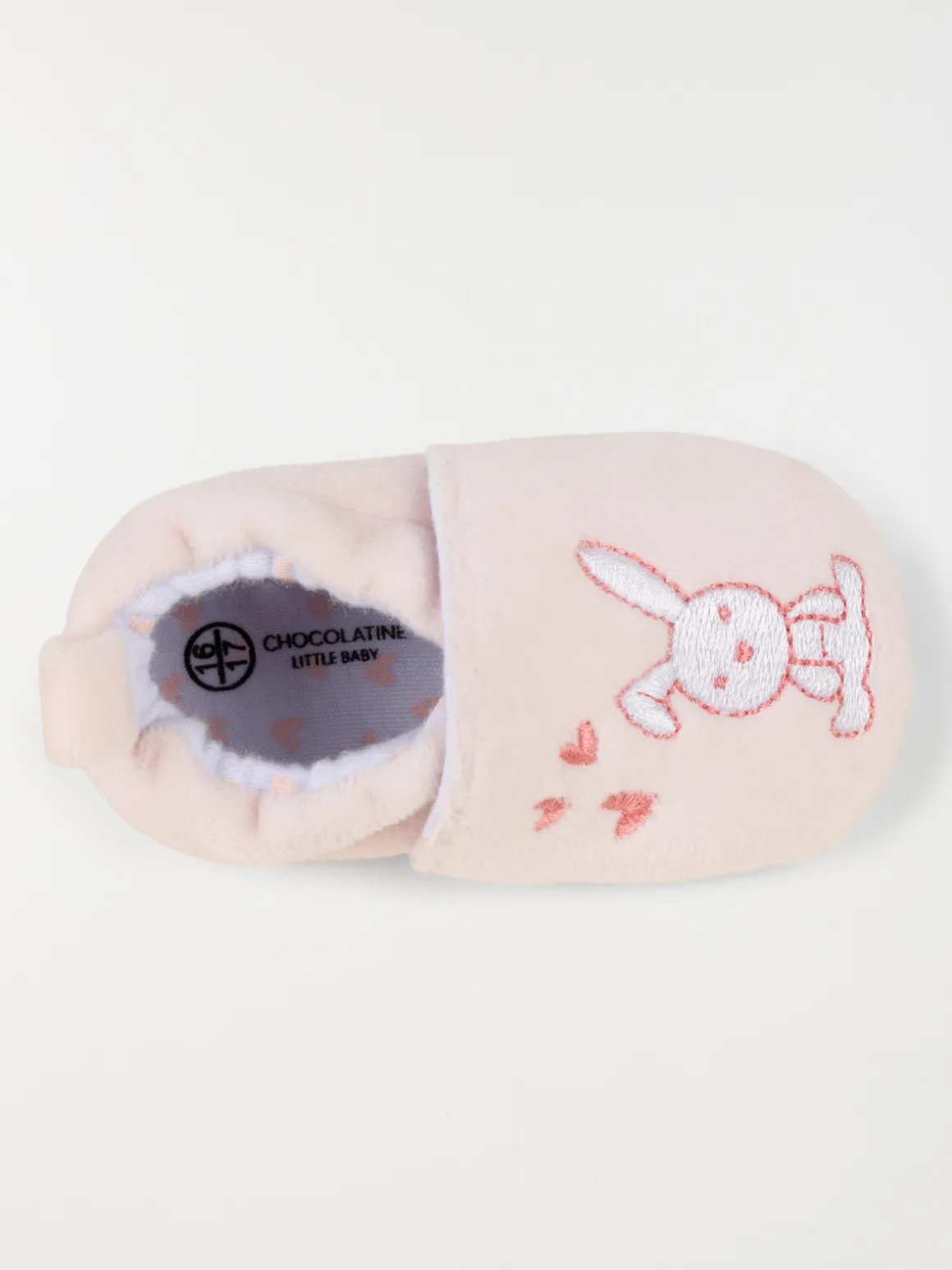 Bottons lapin fille rose (16-20)