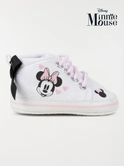 Bottons Minnie fille blanc (16-20)