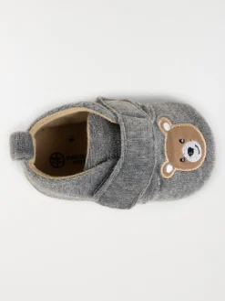 Bottons ourson garçon gris (16-21)